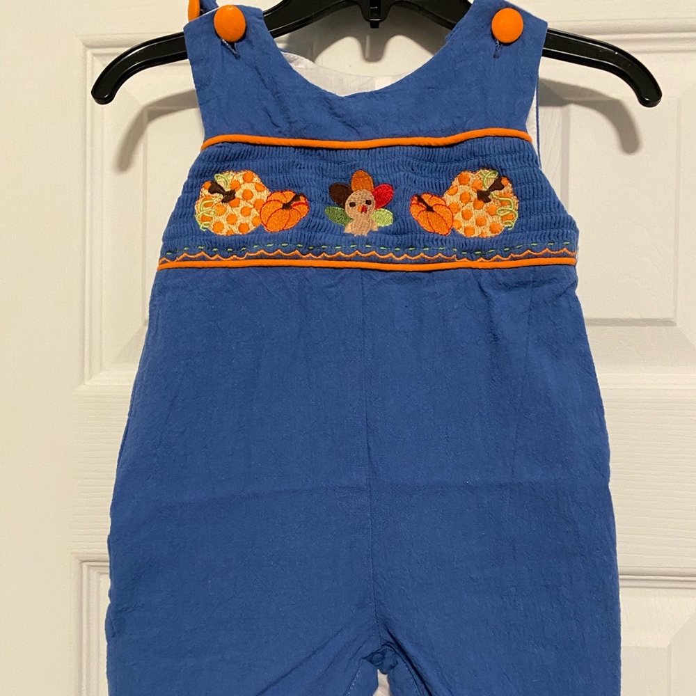Boys fall romper